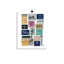 Load image into Gallery viewer, Charleston Matchbook Poster