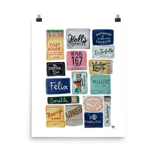 Load image into Gallery viewer, Charleston Matchbook Poster