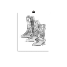 Load image into Gallery viewer, Cowboy Daze Print