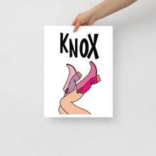 Load image into Gallery viewer, Knoxville + Boots Poster Print