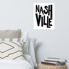Load image into Gallery viewer, NASHVILLE Poster Print