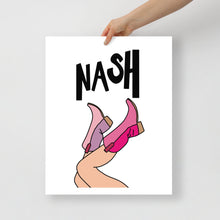 Load image into Gallery viewer, Nashville + Boots Poster Print