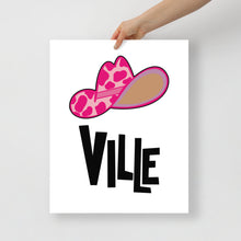 Load image into Gallery viewer, VILLE + Cowboy Hats Poster Print