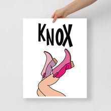 Load image into Gallery viewer, Knoxville + Boots Poster Print