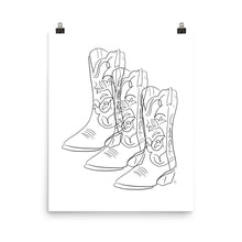 Load image into Gallery viewer, Cowboy Daze Print
