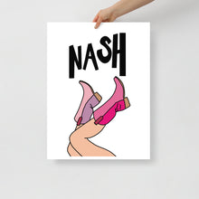 Load image into Gallery viewer, Nashville + Boots Poster Print