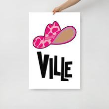 Load image into Gallery viewer, VILLE + Cowboy Hats Poster Print