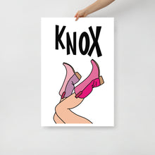 Load image into Gallery viewer, Knoxville + Boots Poster Print