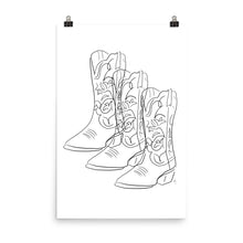 Load image into Gallery viewer, Cowboy Daze Print