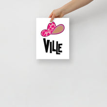 Load image into Gallery viewer, VILLE + Cowboy Hats Poster Print