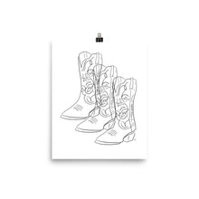 Load image into Gallery viewer, Cowboy Daze Print